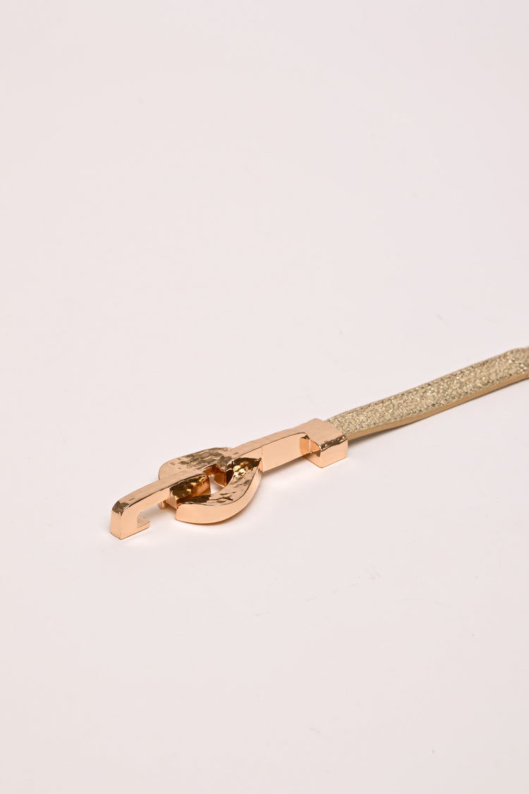 Cintura elastica con doppia fibbia