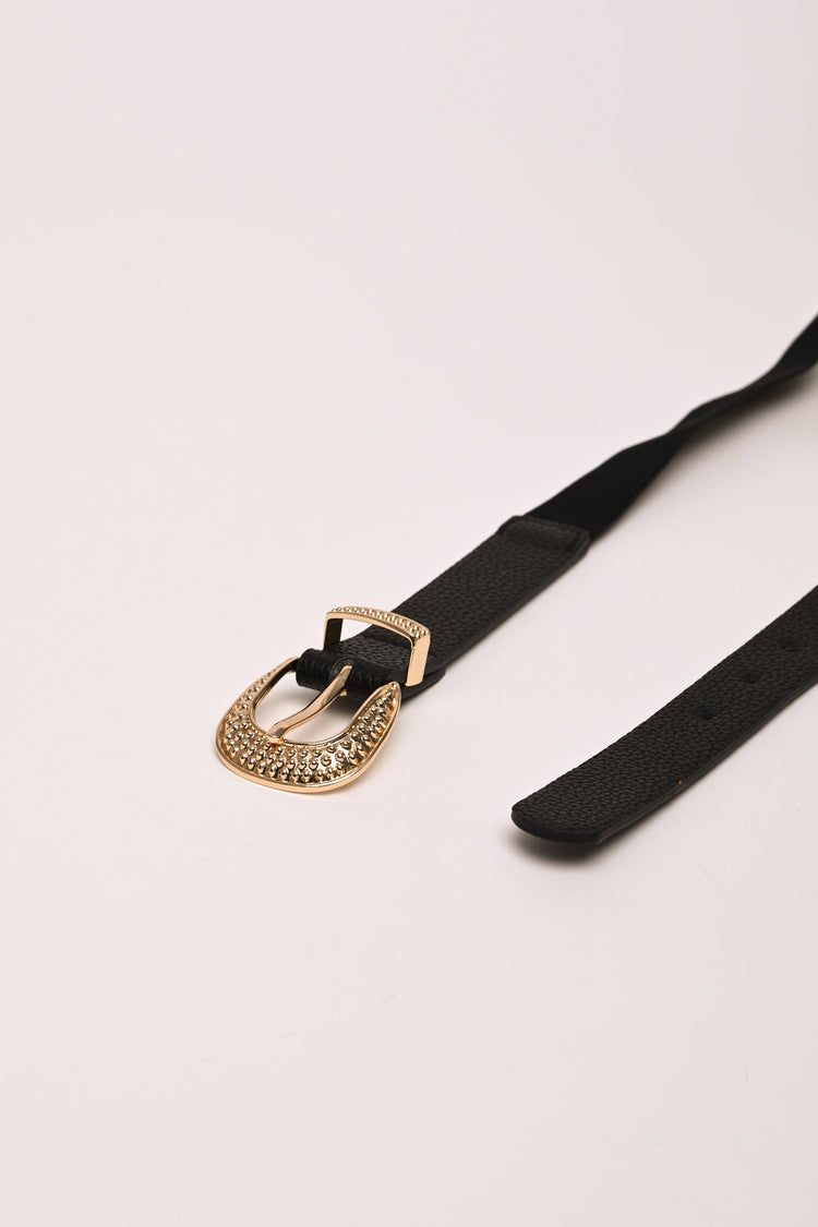 Cintura elastica con fibbia gioiello