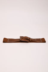 Cintura elastica con mini borchie