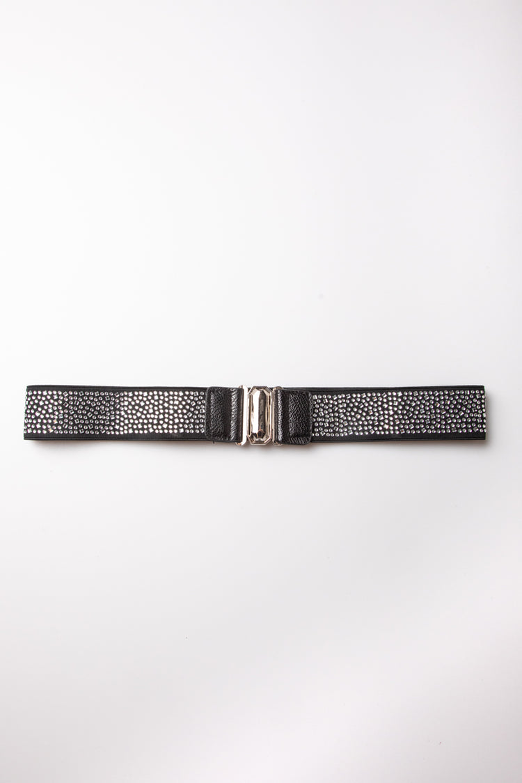 Cintura elastica con strass
