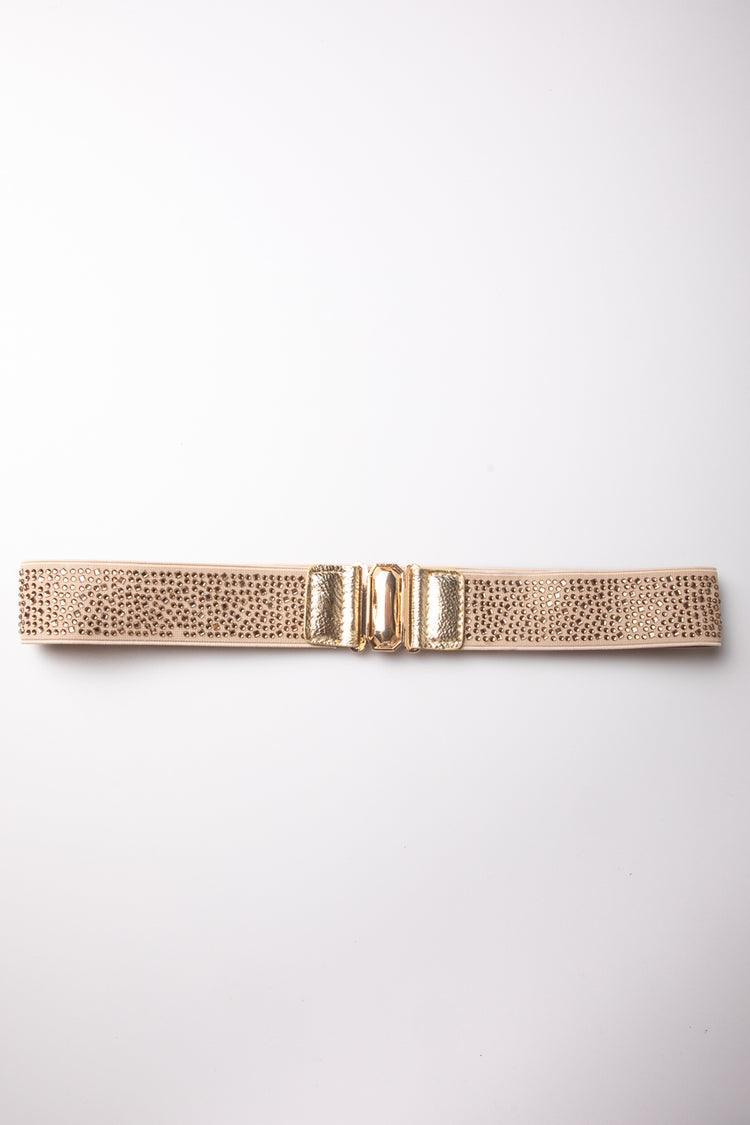 Cintura elastica con strass