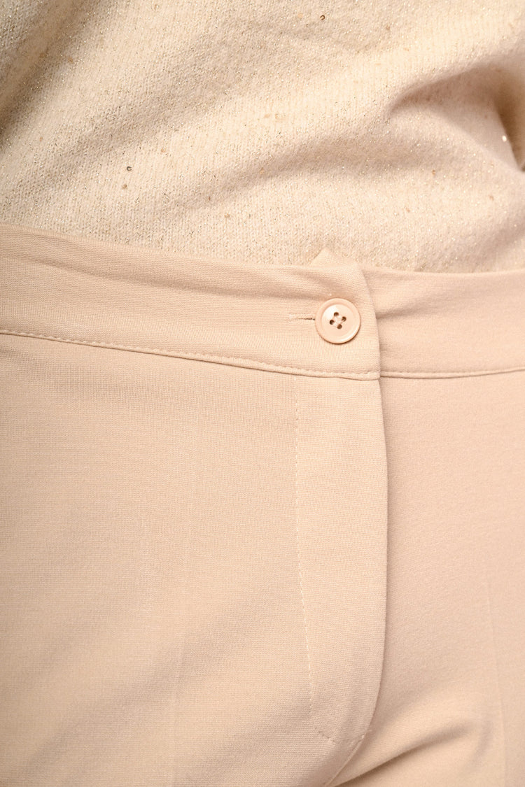 Pantaloni a sigaretta misto viscosa