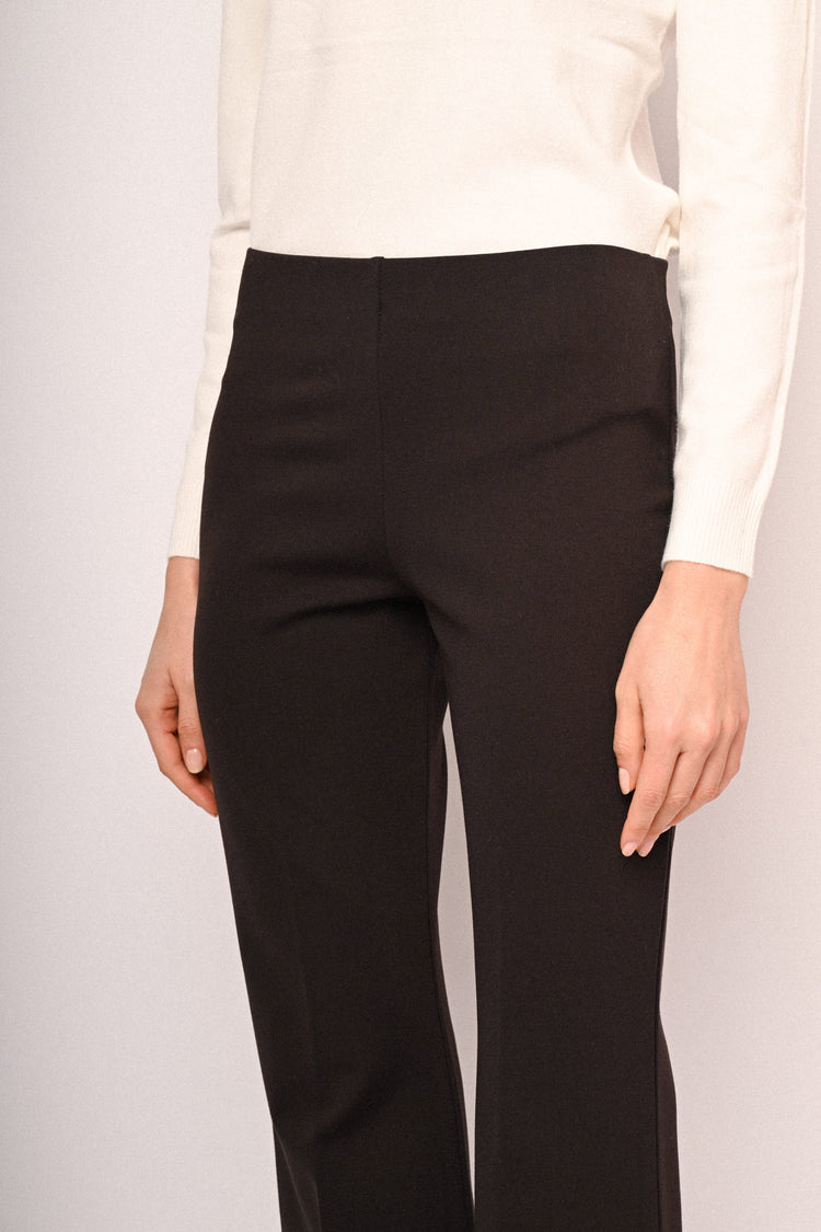 Pantaloni svasati misto viscosa