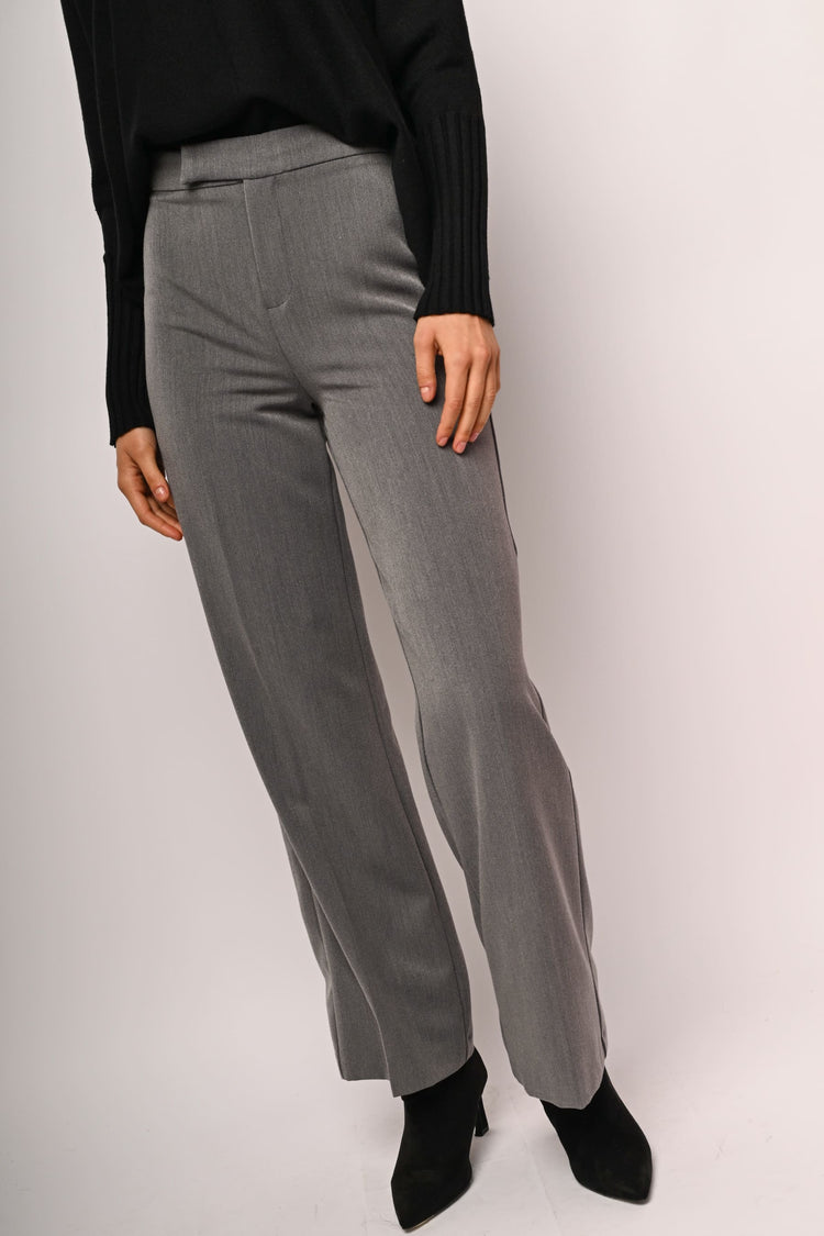 Pantaloni palazzo misto viscosa