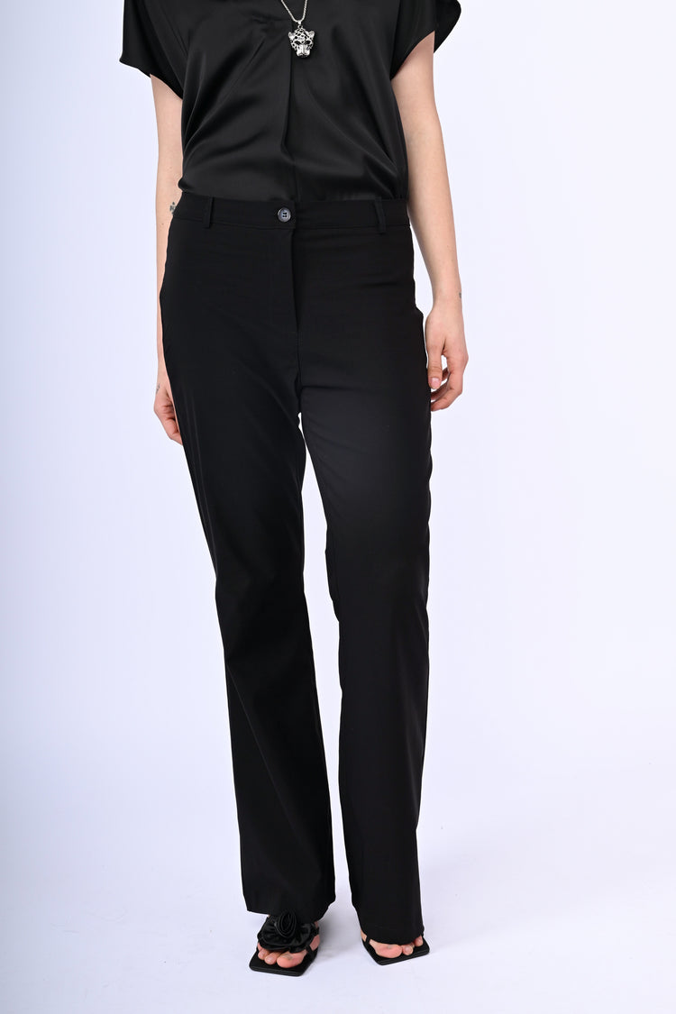 Pantaloni svasati misto viscosa