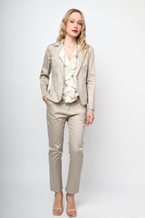 Pantaloni in cotone stretch
