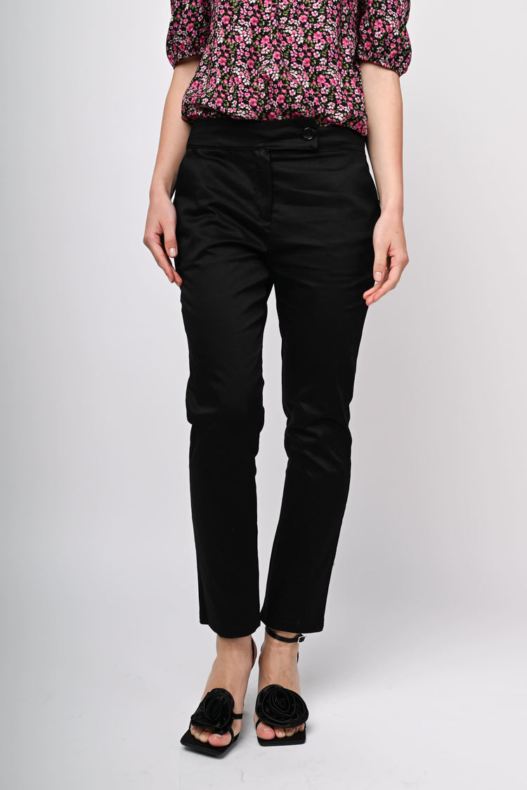Pantaloni in cotone stretch