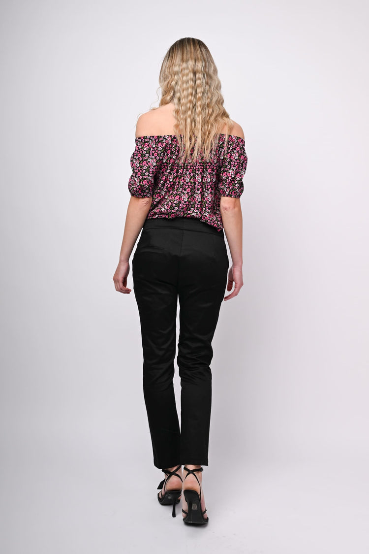 Pantaloni in cotone stretch