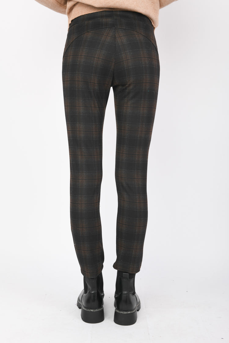 Leggings a motivo check