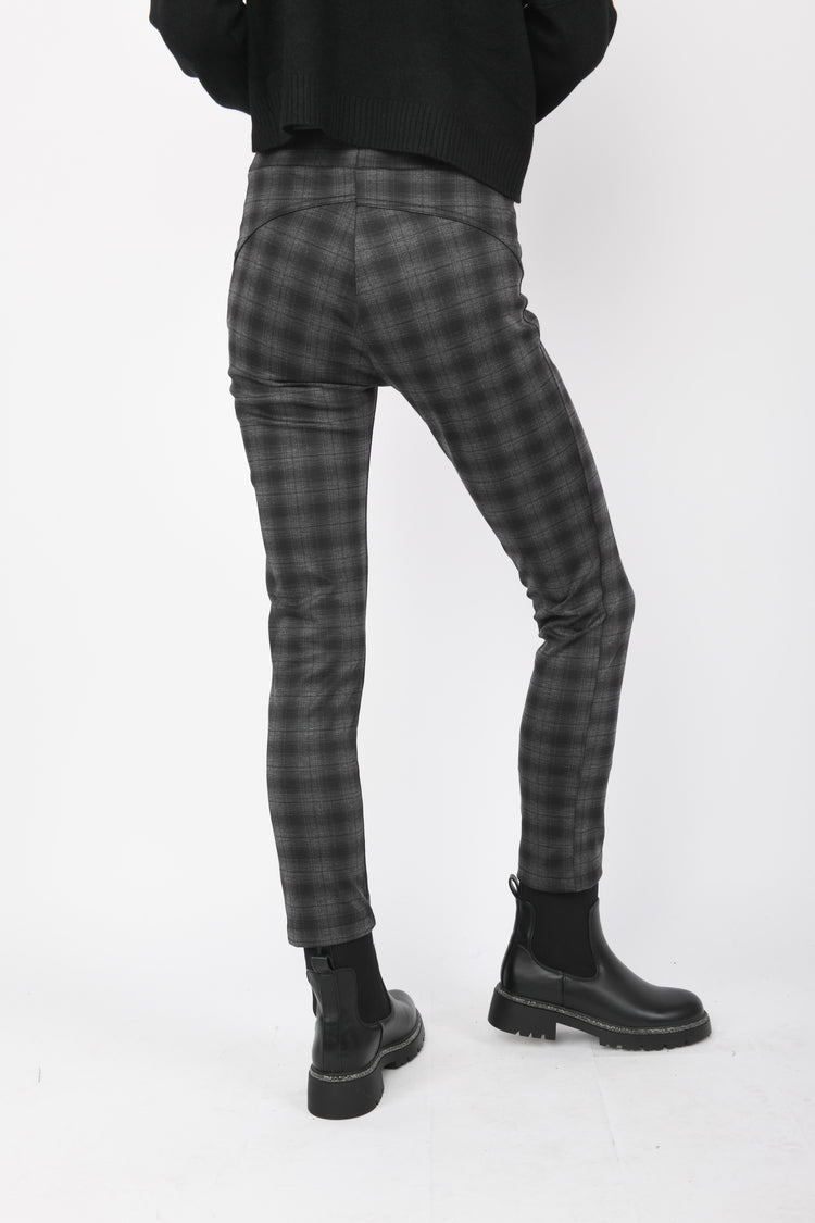 Leggings a motivo check