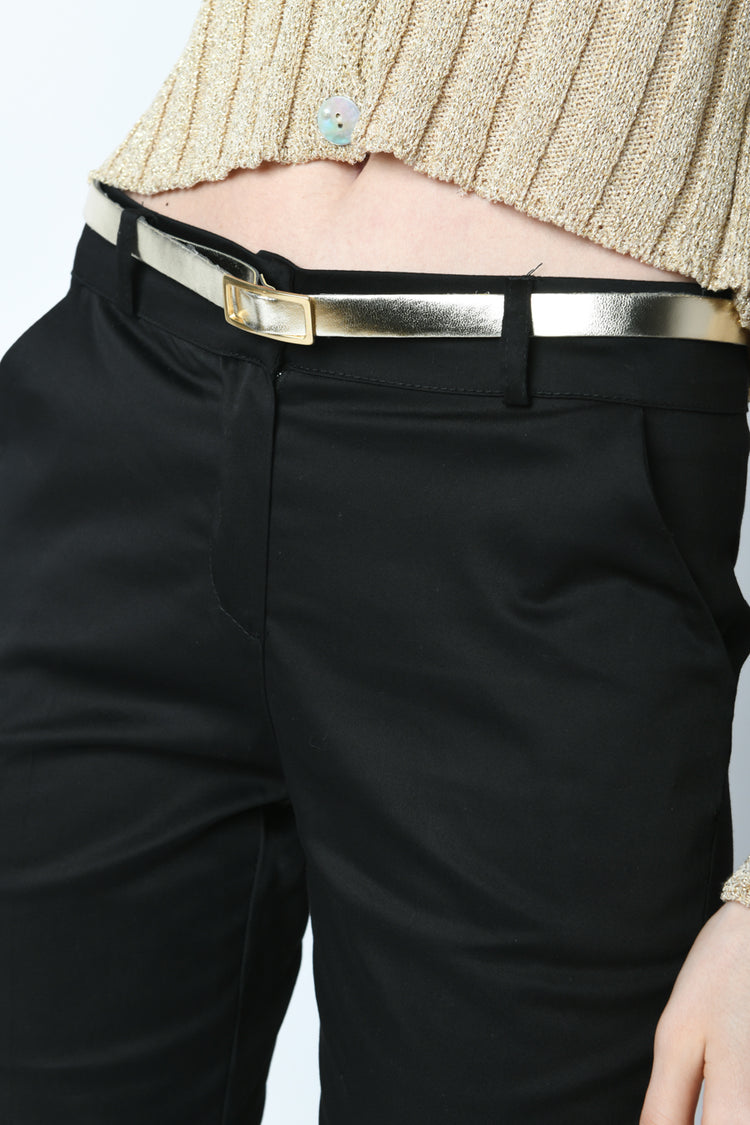 Pantaloni slim-fit con cintura