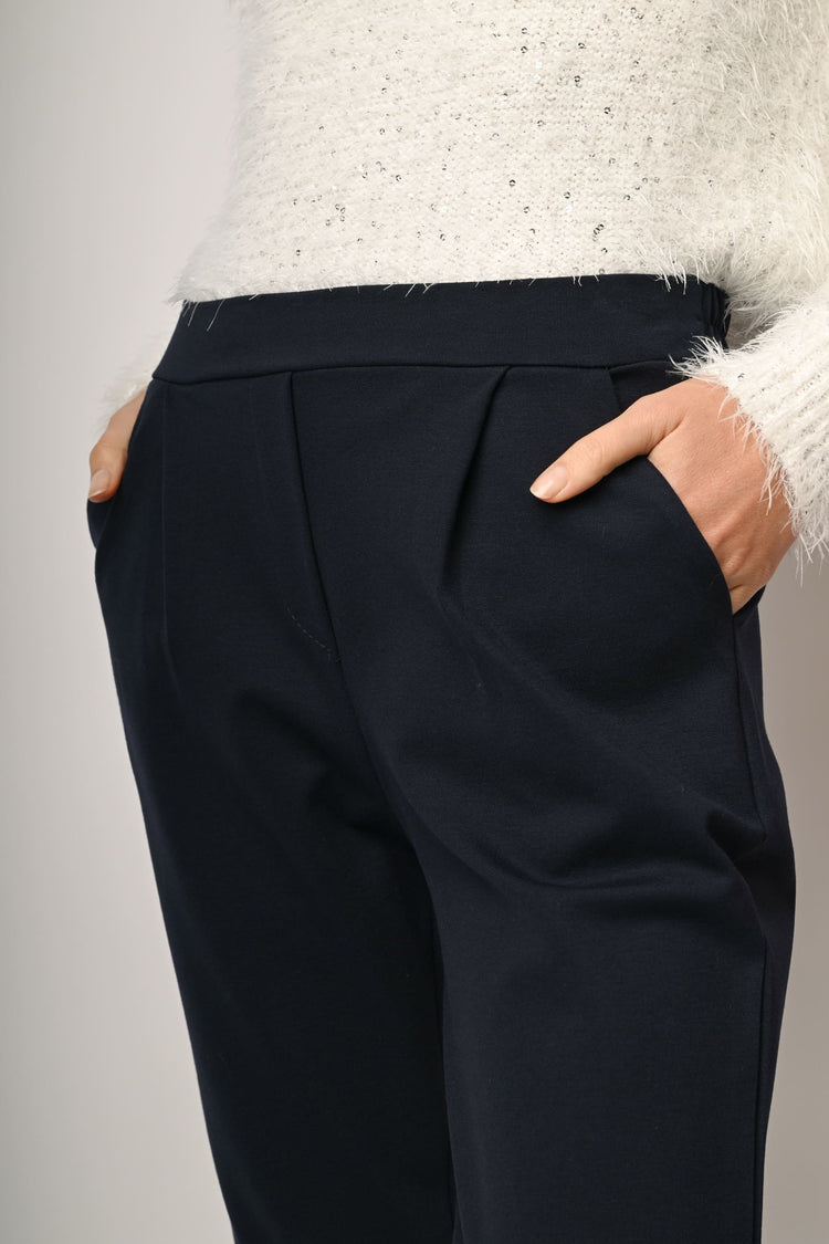 Pantaloni con vita elasticizzata