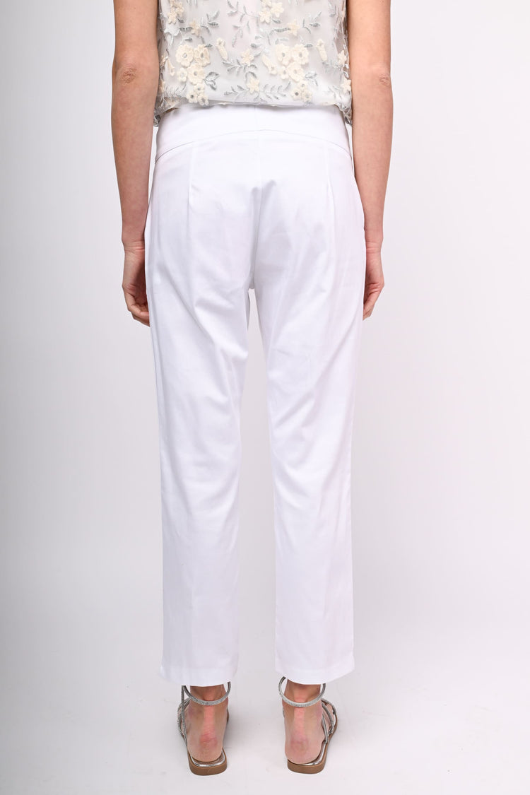 Pantaloni in raso di cotone