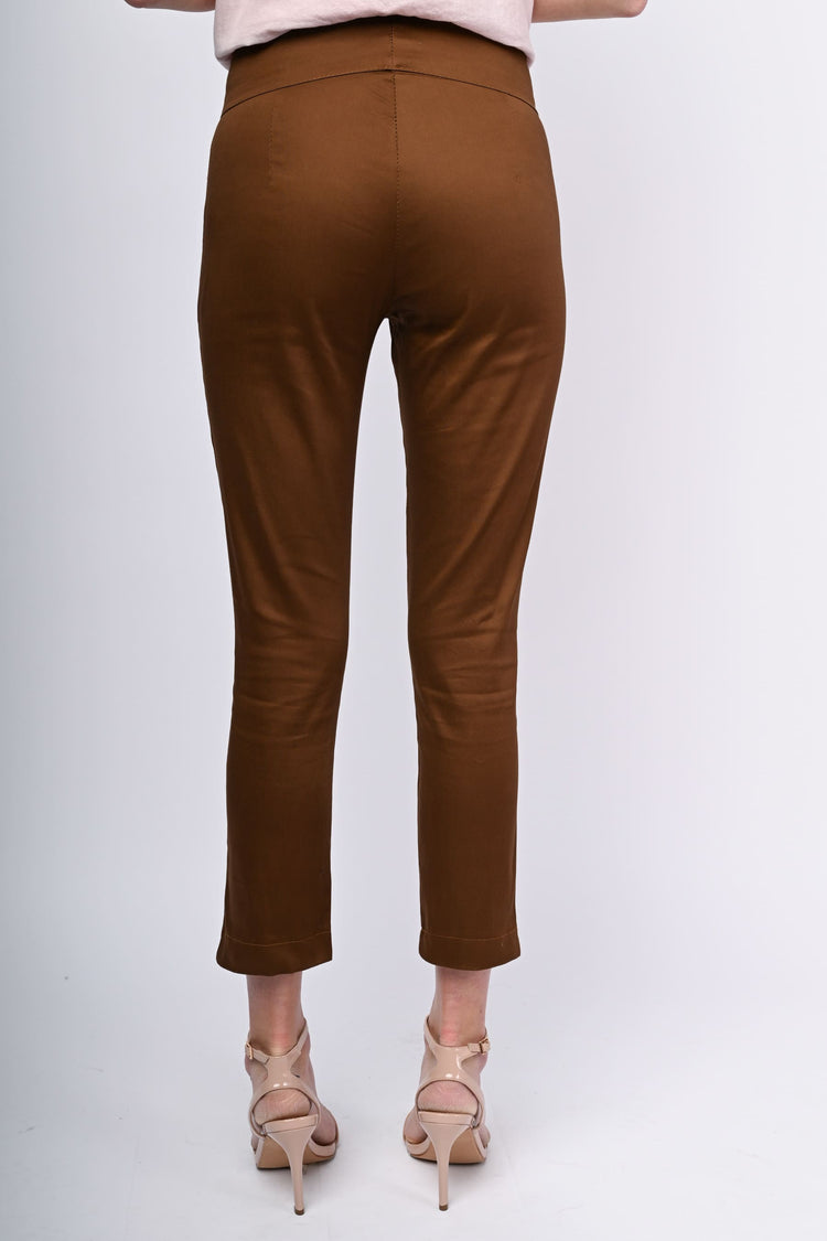 Pantaloni in raso di cotone