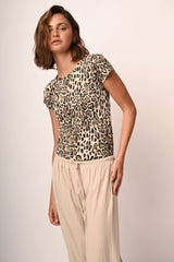 T-shirt a stampa animalier