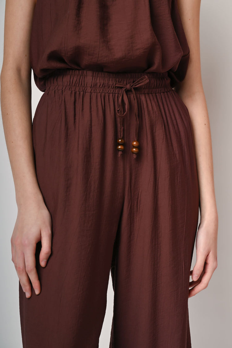 Pantaloni palazzo con coulisse