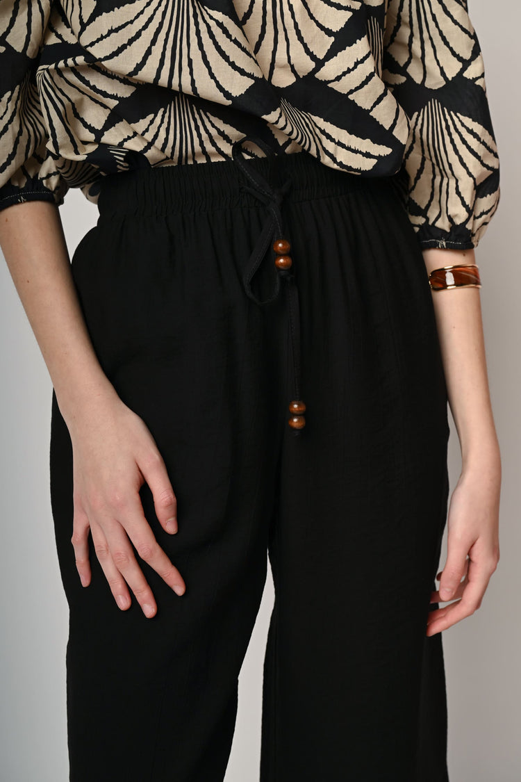 Pantaloni palazzo con coulisse