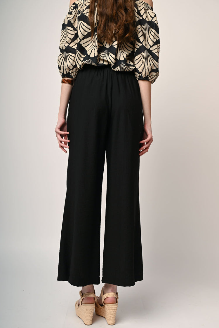 Pantaloni palazzo con coulisse