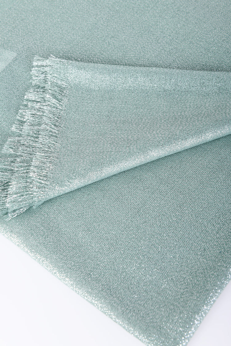 Sciarpa in maglia lurex