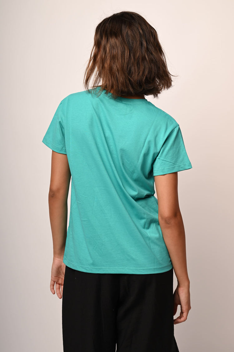 T-shirt Prima o poi sbaglio giusto in cotone