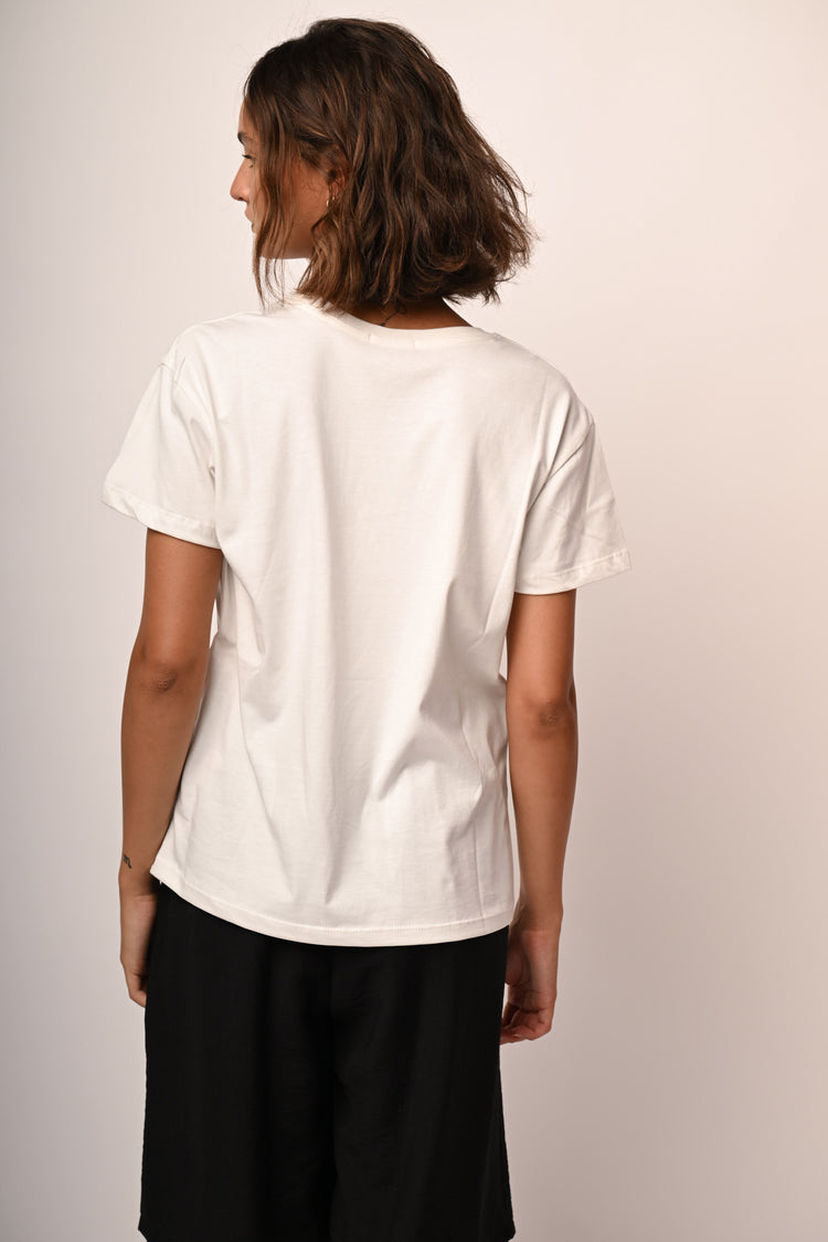 T-shirt La vedo Tragica in cotone