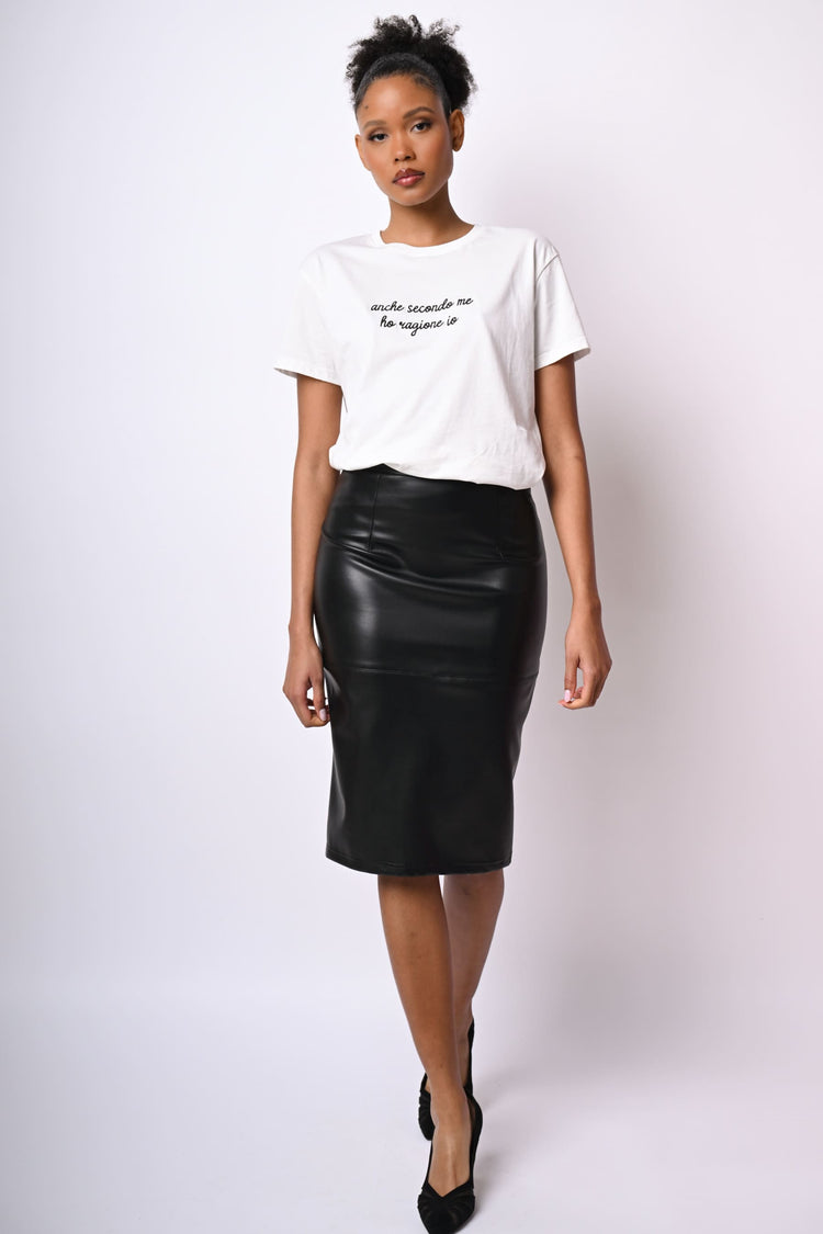 T-shirt Ragione in cotone