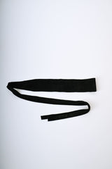 Cintura a fascia in pelle scamosciata