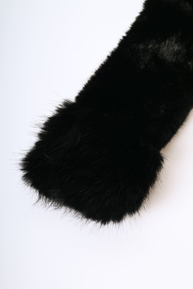 Sciarpa in faux fur