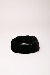 Fascia in faux fur