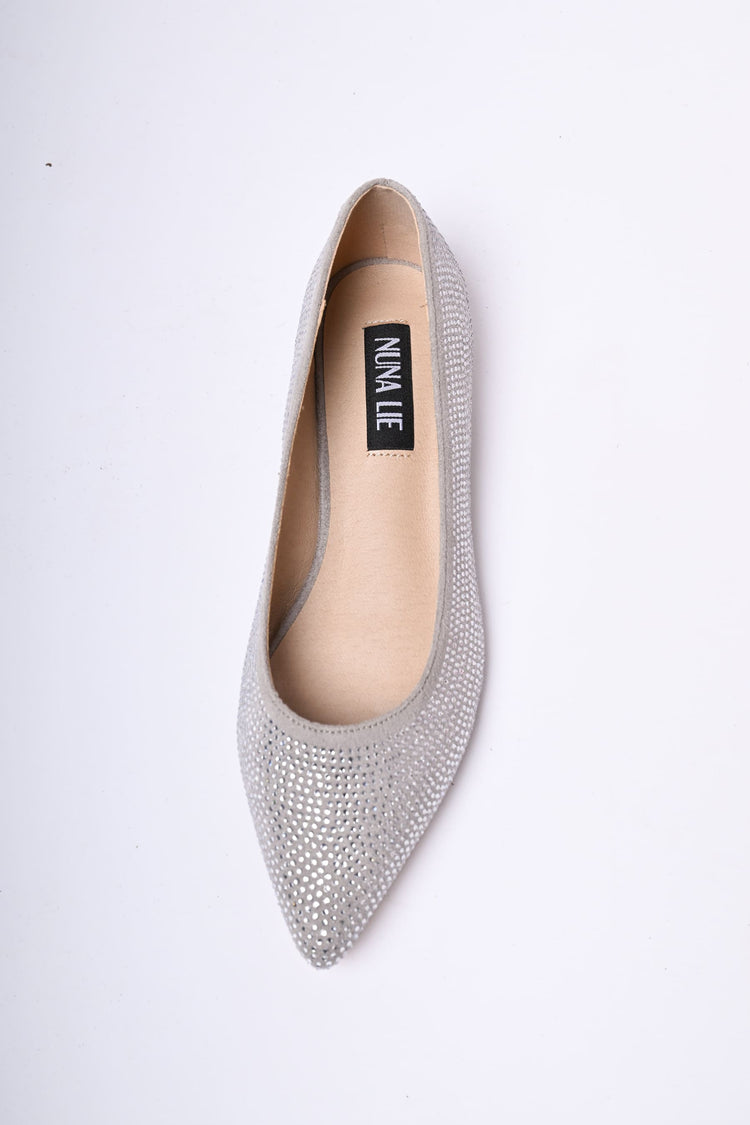 Ballerine con decorazione strass