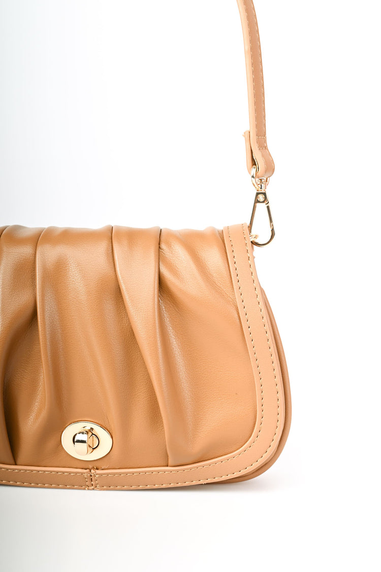 Borsa stile vintage con pieghe