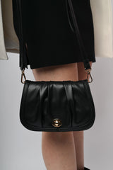 Borsa stile vintage con pieghe