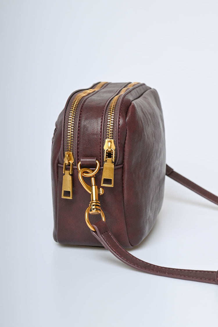 Borsa crossbody con zip