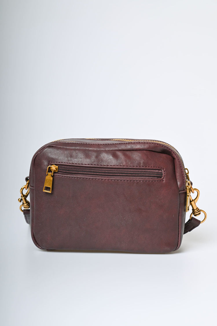 Borsa crossbody con zip