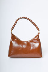 Borsa con manico intrecciato