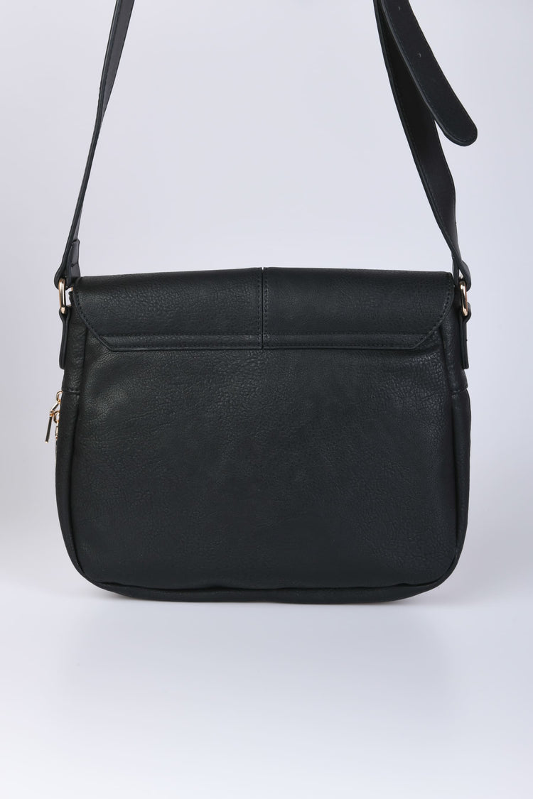 Borsa con catenella e zip