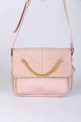 Borsa con catenella e zip