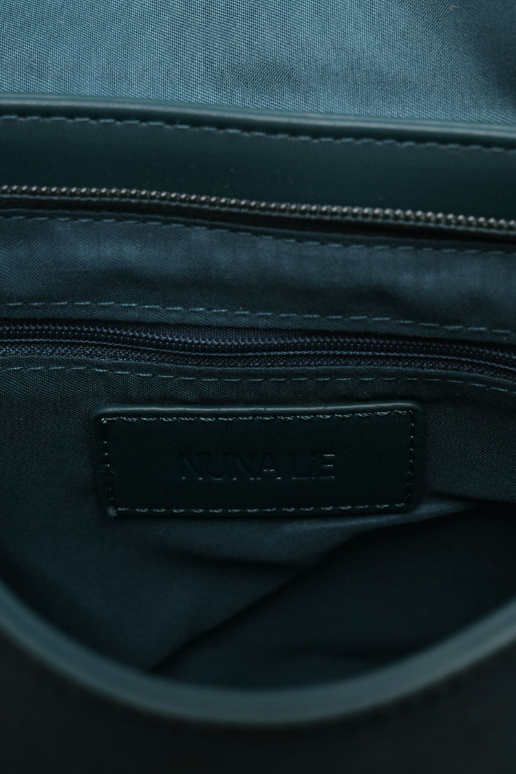 Borsa a tracolla bi-materiale