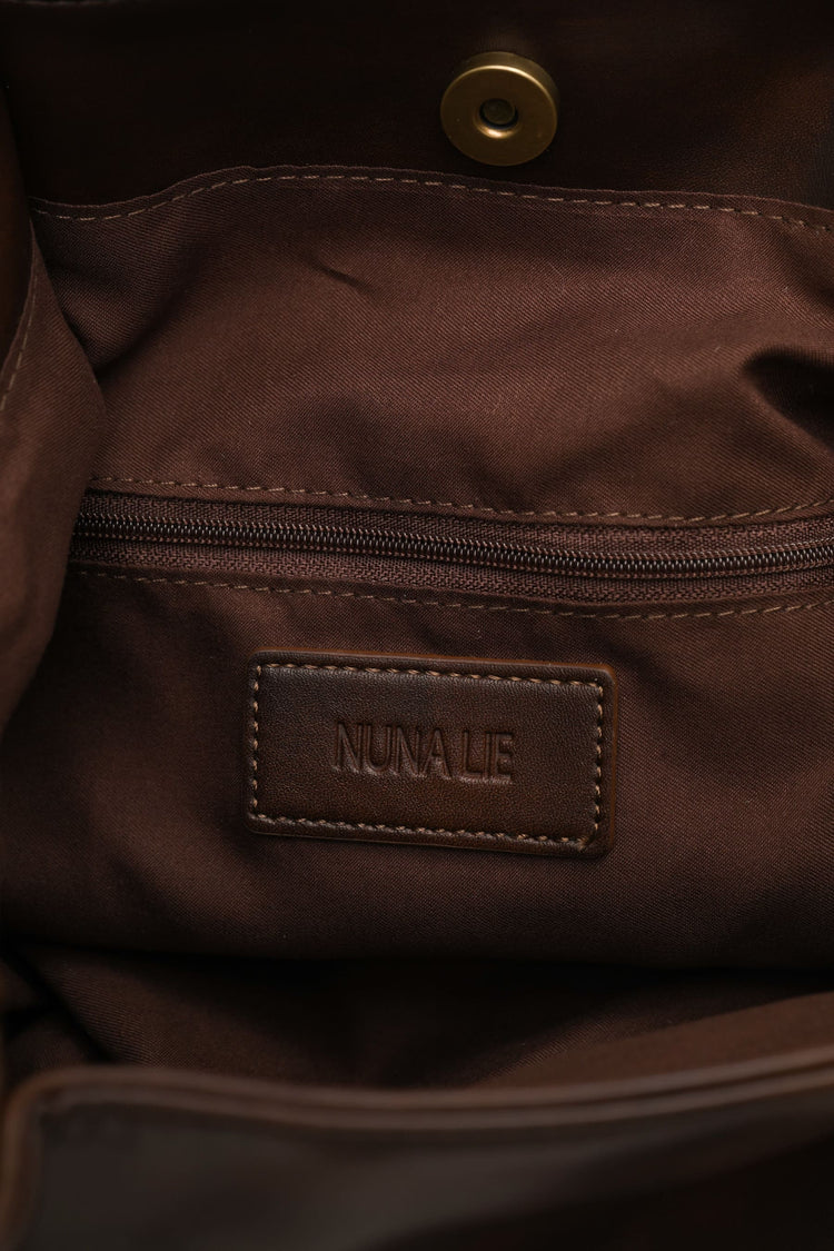 Borsa tote grande con doppia catena