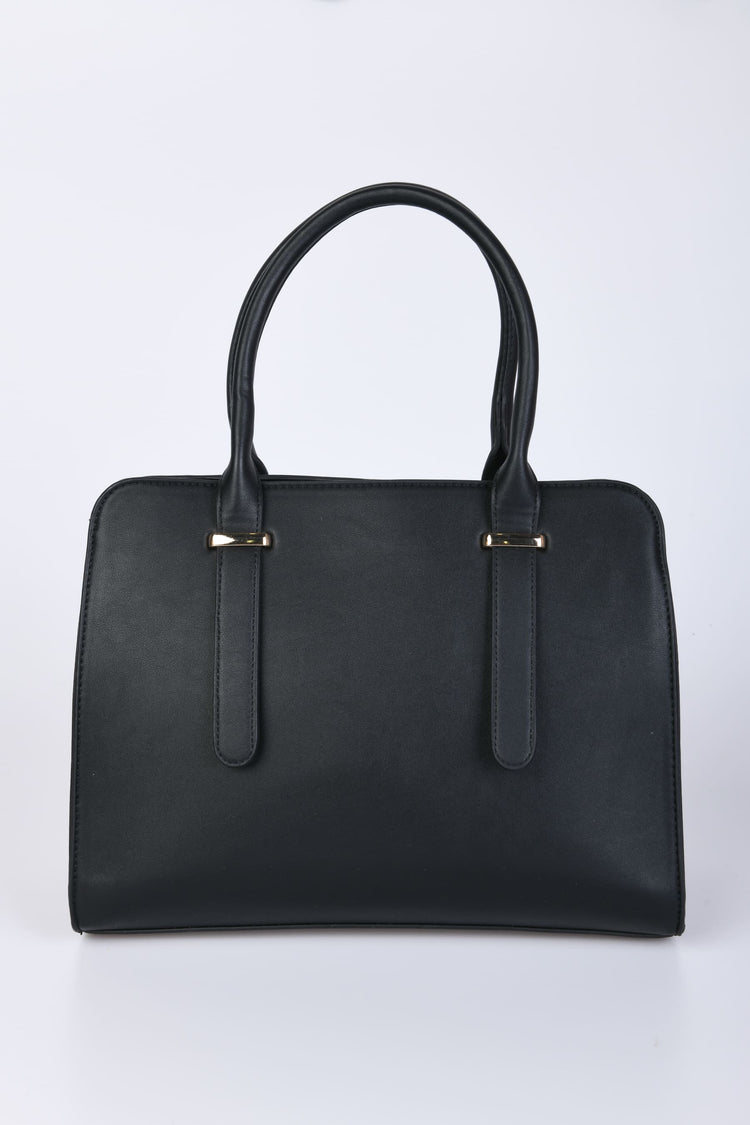Borsa grande a spalla in similpelle