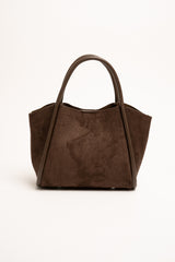 Borsa a spalla marrone