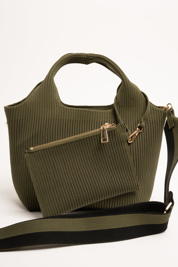 Borsa a tracolla con mini bag