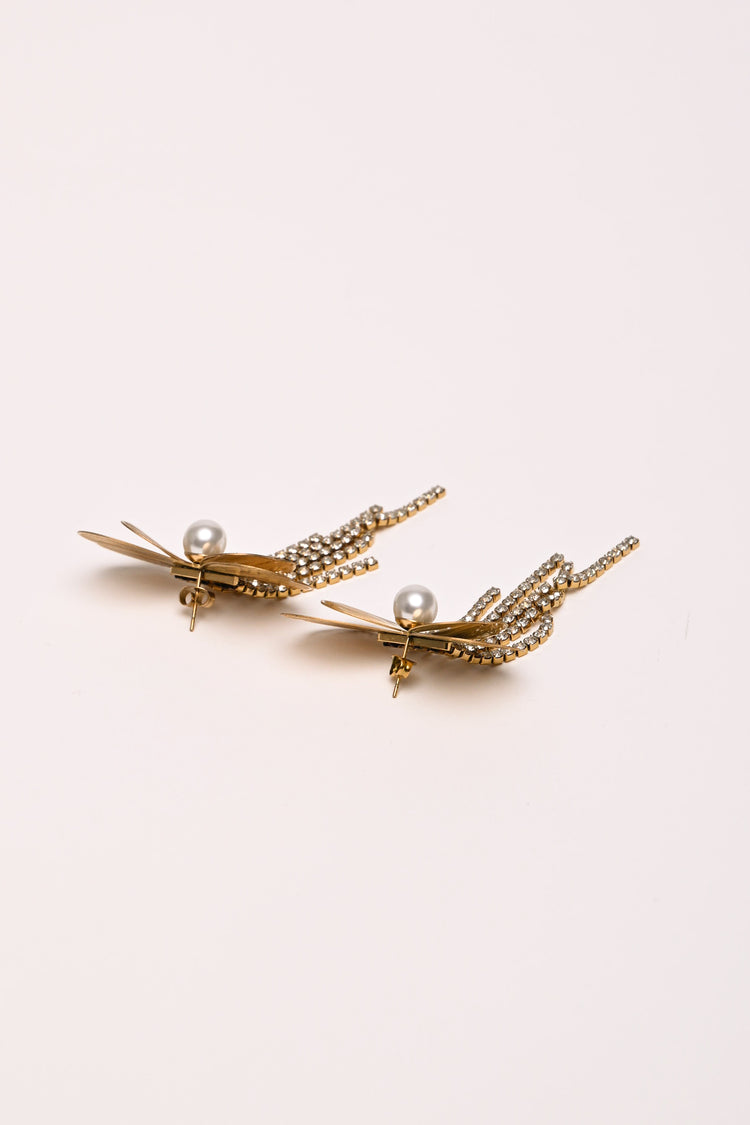 Set collana + orecchini con fiocco