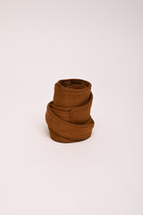 Cintura a fascia in faux suede