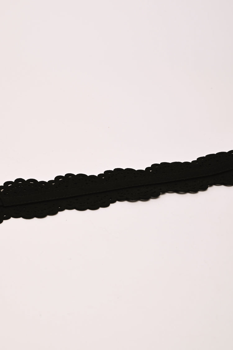 Cintura a fascia traforata