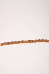 Cintura elastica con treccia