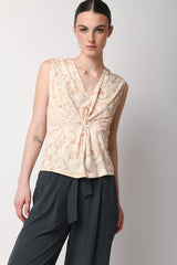 Top a stampa ornamentale