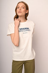 T-shirt Segni Zodiacali Bilancia in cotone