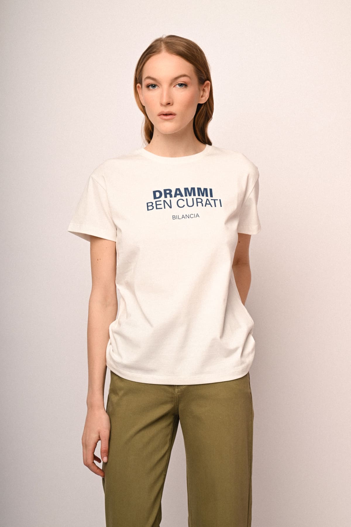 T-shirt Segni Zodiacali Bilancia in cotone