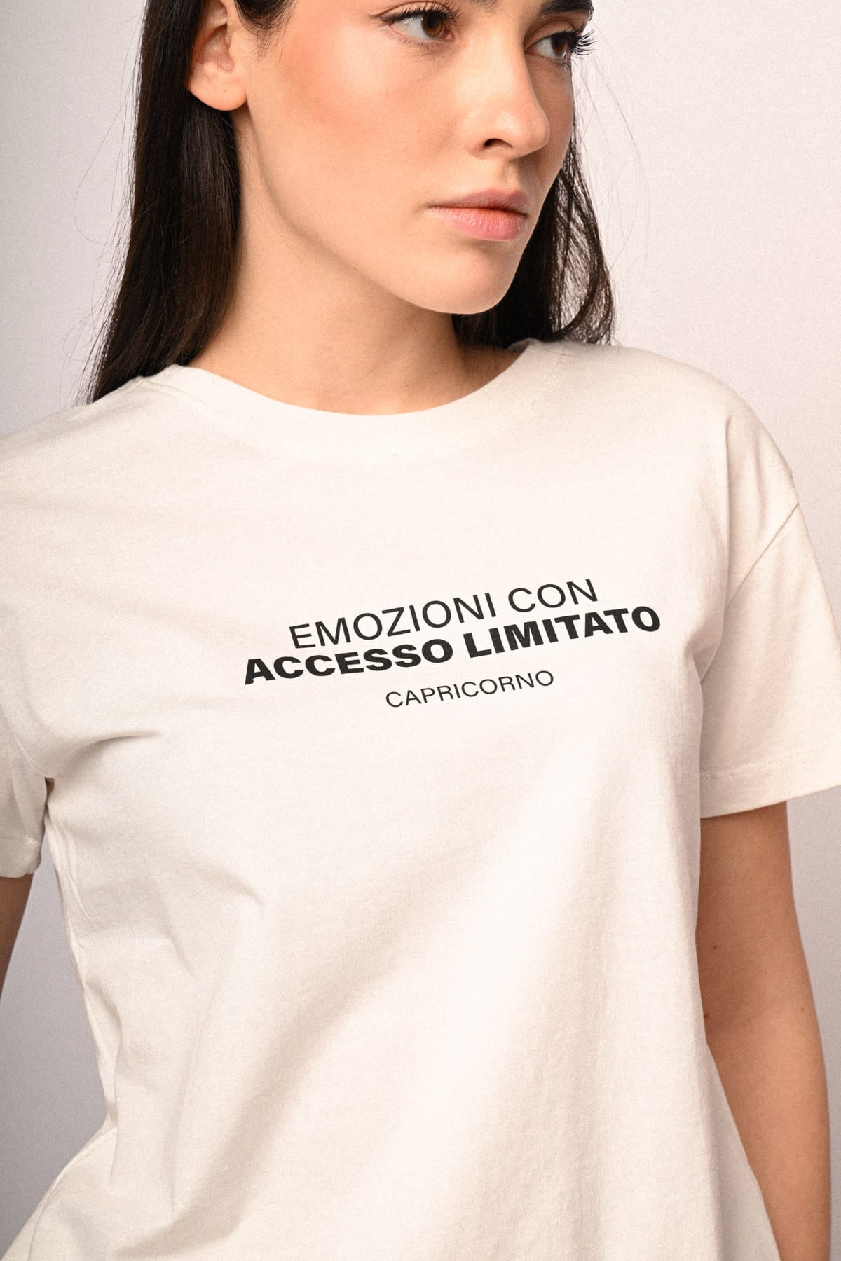 T-shirt Capricorno con scritta